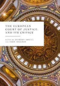 Abbildung von: The European Court of Justice and its Critics - Hart Publishing
