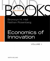 Enlarge image Cover: Handbook of the Economics of Innovation - North-Holland
