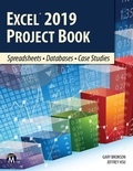 Bild: Excel 2019 Project Book - Mercury Learning and Information