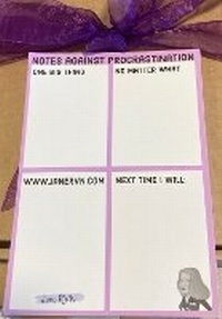 Enlarge image Cover: Notes Against Procrastination NOTEPAD - Positive Procrastination