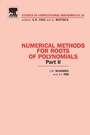 Cover: Numerical Methods for Roots of Polynomials - Part II - Elsevier
