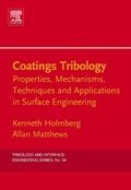 Cover: Coatings Tribology - Elsevier