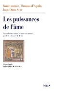 Cover: Les Puissances de l'Ame - Librarie Philosophique J. Vrin