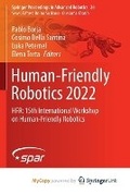 Cover: Human-Friendly Robotics 2022 - Springer