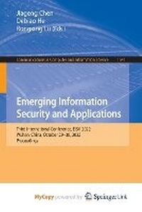 Enlarge image Cover: Emerging Information Security and Applications - Springer