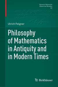 Abbildung von: Philosophy of Mathematics in Antiquity and in Modern Times - Birkhäuser