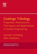 Cover: Coatings Tribology: Volume 56 - Elsevier