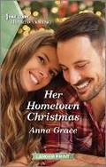 Cover: Her Hometown Christmas - Harlequin Heartwarming Larger Print