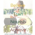 Cover: Believe. Train. Nourish. Achieve. - various Australia publishers