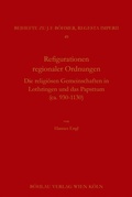 Cover: Rekonfigurationen regionaler Ordnungen - B&ouml;hlau