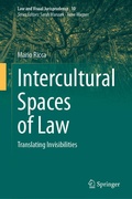 Cover: Intercultural Spaces of Law - Springer