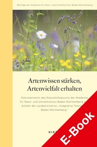 Abbildung von: Artenwissen stärken, Artenvielfalt erhalten - Hirzel