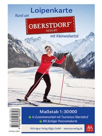 Abbildung von: Loipenkarte Rund um Oberstdorf - AVA-Agrar