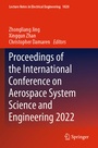 Cover: Proceedings of the International Conference on Aerospace System Science and Engineering 2022 - Springer