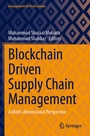 Cover: Blockchain Driven Supply Chain Management - Springer