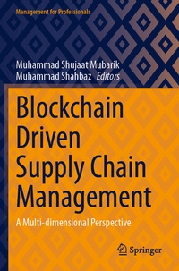 Enlarge image Cover: Blockchain Driven Supply Chain Management - Springer