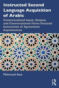 Cover: Instructed Second Language Acquisition of Arabic - Routledge