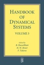 Cover: Handbook of Dynamical Systems: Volume 3 - North-Holland