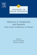 Cover: Advances in Vasopressin and Oxytocin - From Genes to Behaviour to Disease - Elsevier