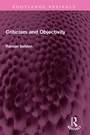 Cover: Criticism and Objectivity - Routledge