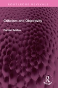 Cover: Criticism and Objectivity - Routledge