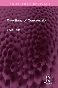 Abbildung von: Questions of Censorship - Routledge