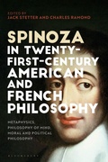Cover: Spinoza in Twenty-First-Century American and French Philosophy - Bloomsbury Academic