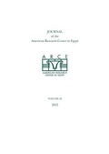 Cover: Journal of the American Research Center in Egypt, volume 58 - Lockwood Press