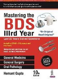 Enlarge image Cover: Mastering the BDS IIIrd Year - Jaypee Brothers Medical Publishers