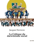 Cover: La Critique du darwinisme social - Shs Editions