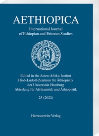 Abbildung von: Aethiopica 25 (2022) - Harrassowitz Verlag