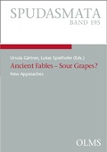 Cover: Ancient Fables - Sour Grapes? - Georg Olms Verlag