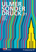Cover: Ulmer Sonderdruck 31 - Praxisverlag buch+musik bm gGmbH
