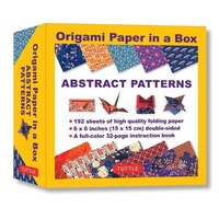 Enlarge image Cover: Origami Paper in a Box - Abstract Patterns - Tuttle Publishing
