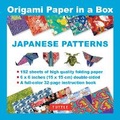 Cover: Origami Paper in a Box - Japanese Patterns - Tuttle Publishing