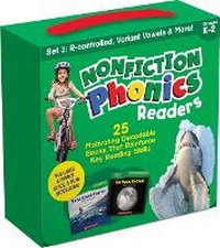 Enlarge image Cover: Nonfiction Phonics Readers Set 3: R-Control, Variant Vowels & More (Single-Copy Set) - Scholastic US