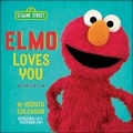 Cover: Sesame Street Elmo Loves You 16-Month 2023-2024 Wall Calendar - Abrams Calendars