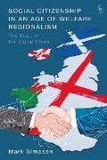 Cover: Social Citizenship in an Age of Welfare Regionalism - Hart Publishing