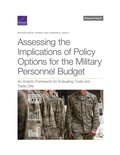 Cover: Assessing the Implications of Policy Options for the Military Personnel Budget - RAND Corporation