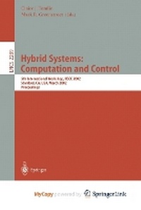 Enlarge image Cover: Hybrid Systems - Springer
