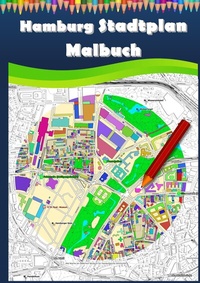 Abbildung von: Hamburg Stadtplan Malbuch - tredition