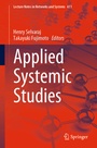 Cover: Applied Systemic Studies - Springer
