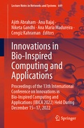 Cover: Innovations in Bio-Inspired Computing and Applications - Springer