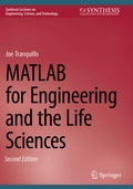 Cover: MATLAB for Engineering and the Life Sciences - Springer