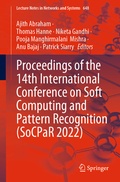 Cover: Proceedings of the 14th International Conference on Soft Computing and Pattern Recognition (SoCPaR 2022) - Springer