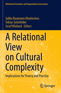Enlarge image Cover: A Relational View on Cultural Complexity - Springer