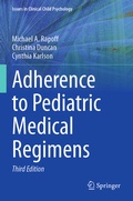 Cover: Adherence to Pediatric Medical Regimens - Springer