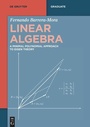 Cover: Linear Algebra - De Gruyter