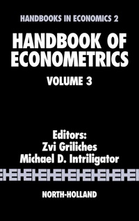Enlarge image Cover: Handbook of Econometrics: Volume 3 - North-Holland