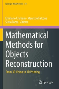 Enlarge image Cover: Mathematical Methods for Objects Reconstruction - Springer
